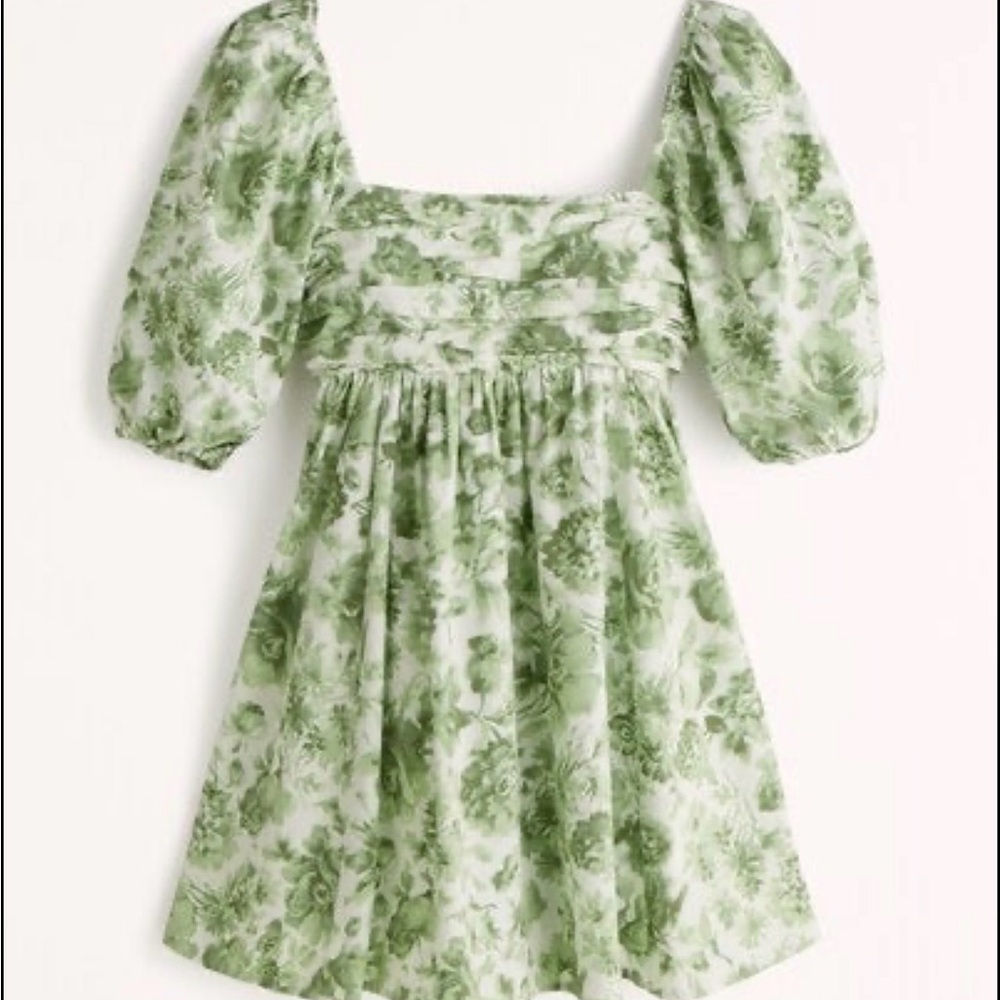 Abercrombie & Fitch Green Emerson Mini Dress